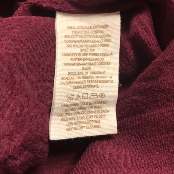 Free People Maroon Sleeveless Dress - Picture 11 of 12